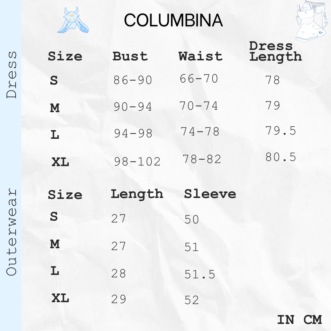 Genshin - Columbina outfit