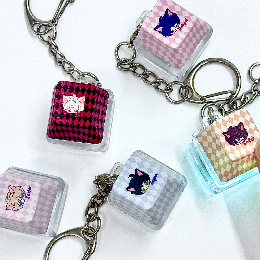 Love & Deepspace Keycap Charms (with lights)
