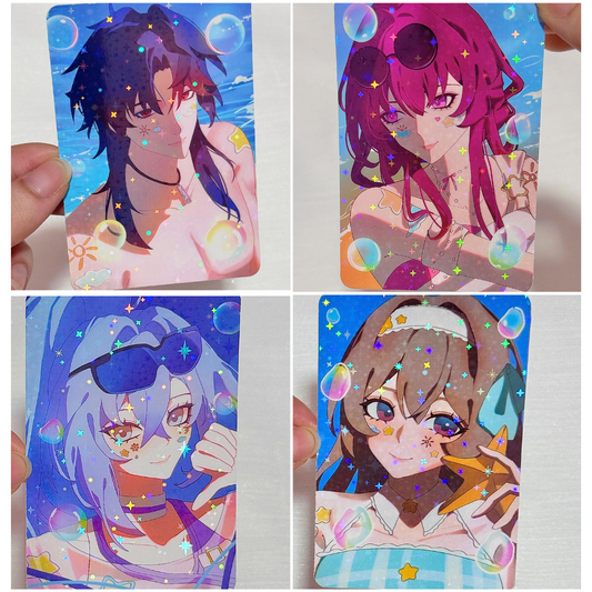 HSR - Stellaron Hunters Summer Holographic Photocard