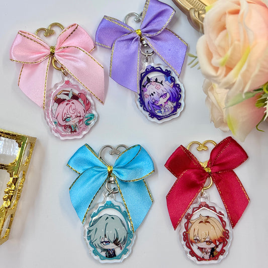 Honkai Star Rail Glitter Ribbon Charms