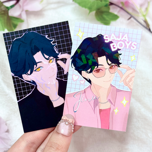 KPOP Demon Hunters - Jinu Photocard (Double sided)