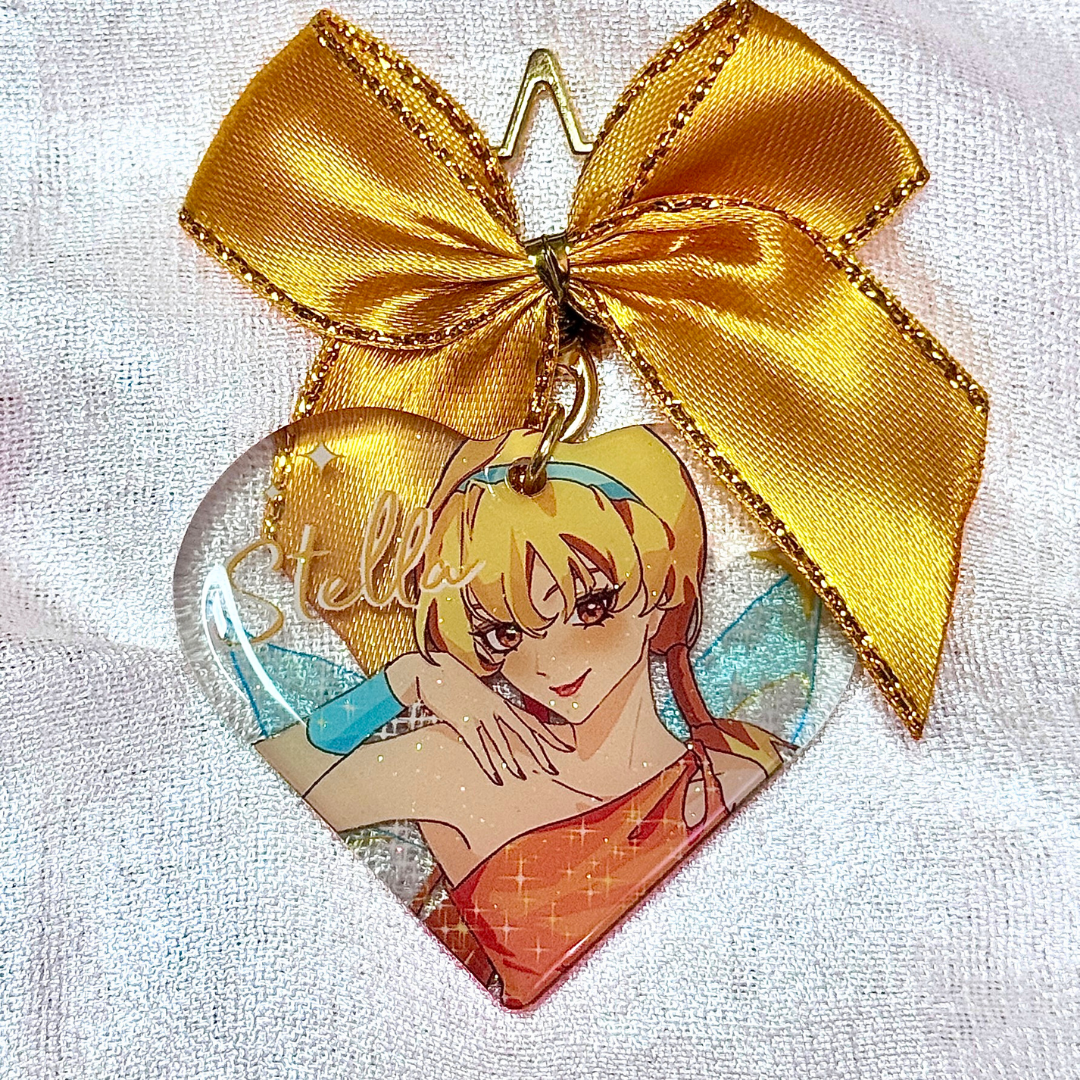 Winx club glitter charms