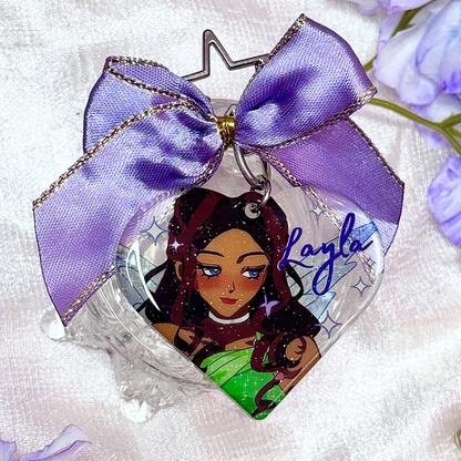 Winx club glitter charms