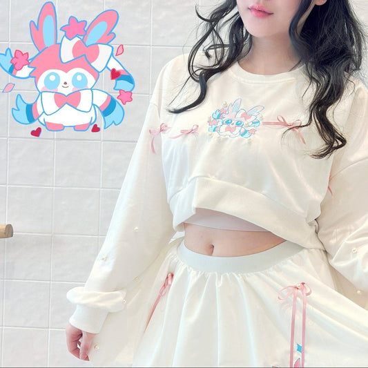 [Pre-Order] Sylveon Cropped Top