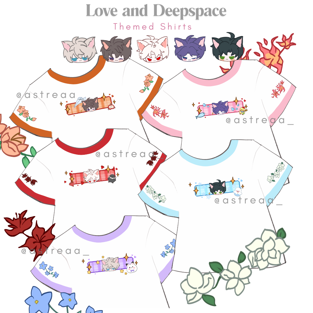 Love & Deepspace Cat Shirt - Sylus