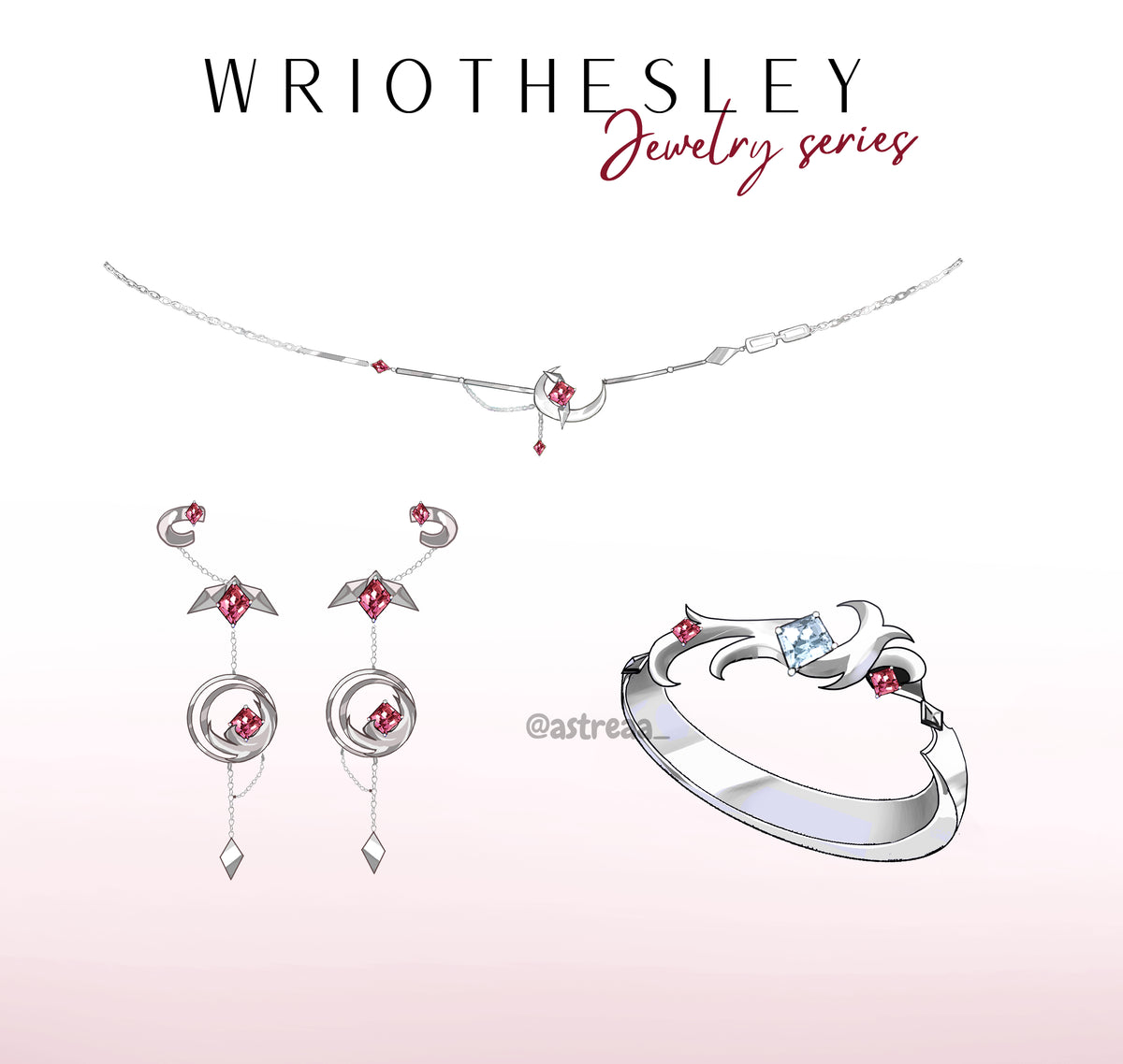 Wriothesley - Genshin Impact Jewelry