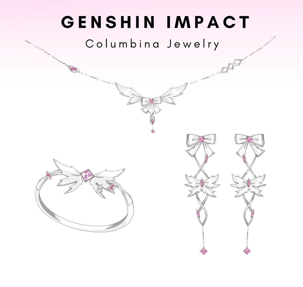 Columbina - Genshin Impact Jewelry