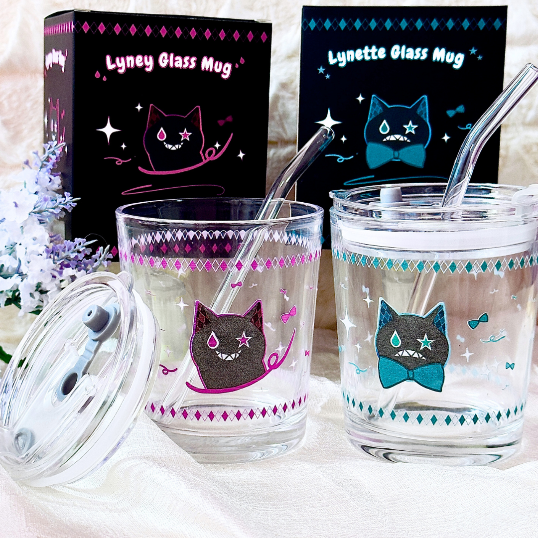 Genshin Impact Lyney & Lynette Glass Cup