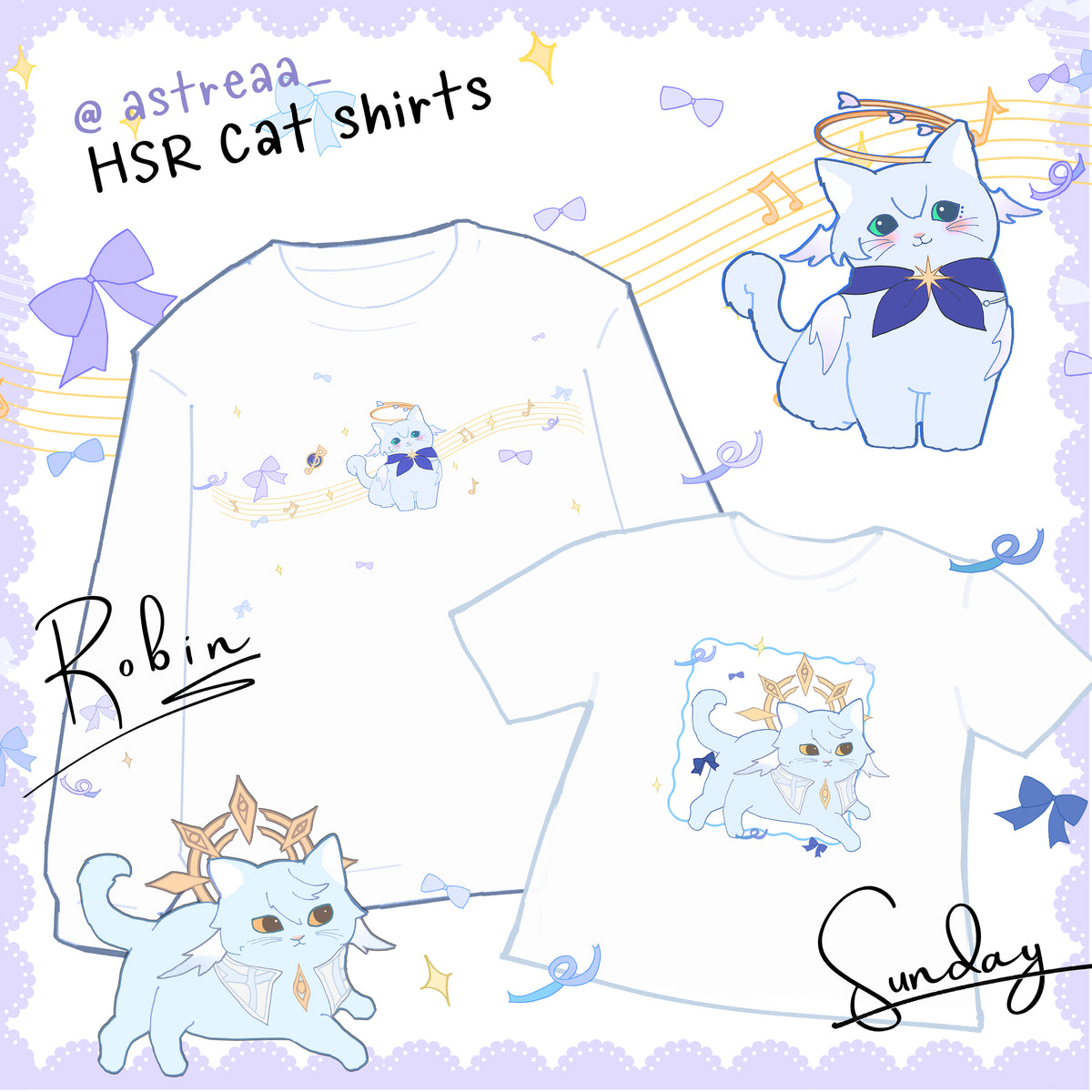 Honkai Star Rail - Cat Robin Sweater