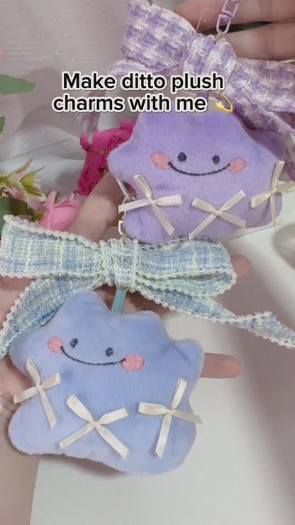[Commission] Handmade Ditto Plush charms