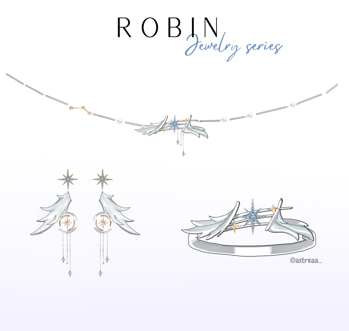 Robin - Honkai Star Rail Jewelry