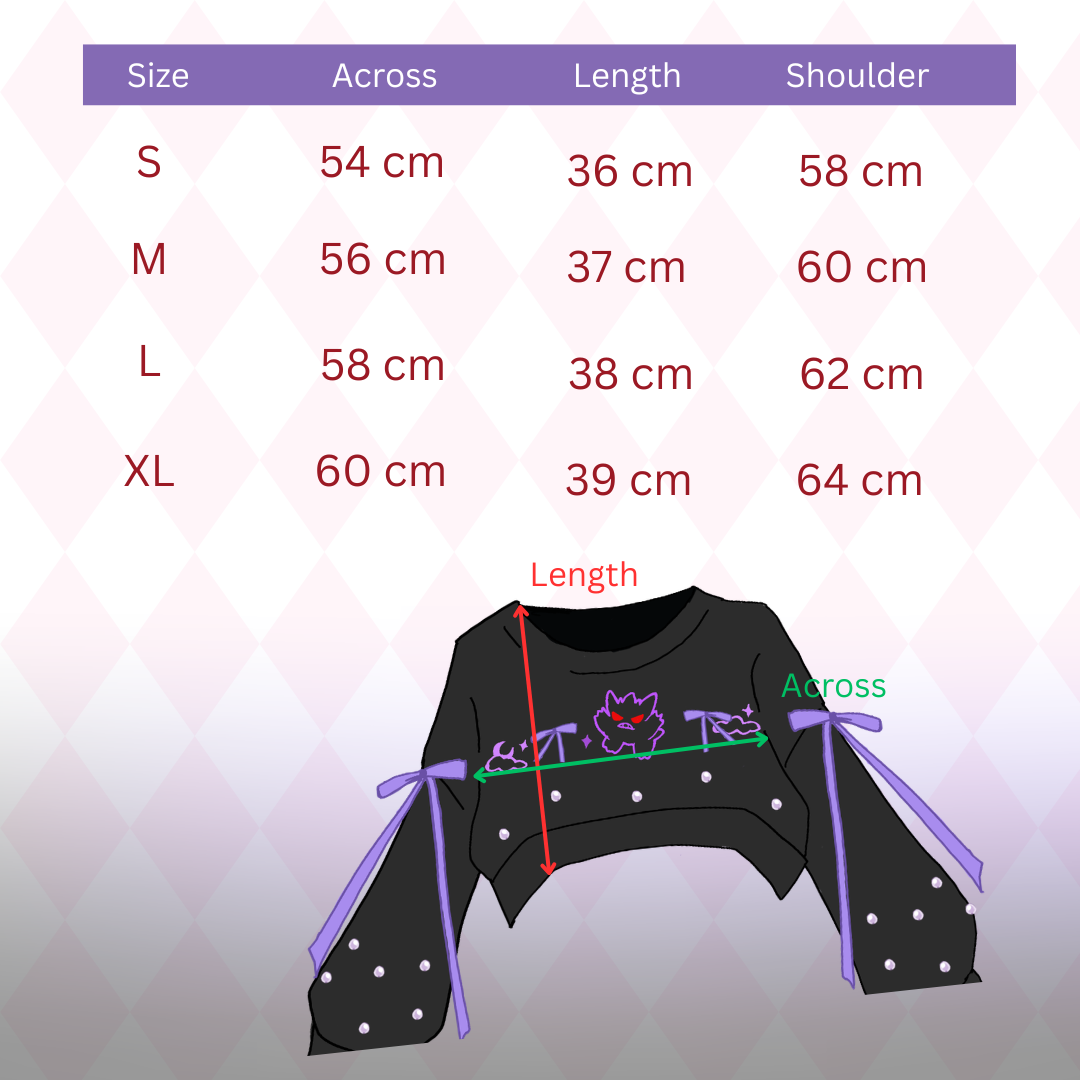 [Pre-Order] Gengar Cropped Top