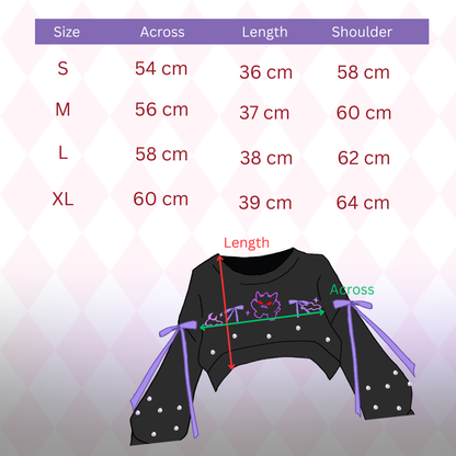 [Pre-Order] Gengar Cropped Top